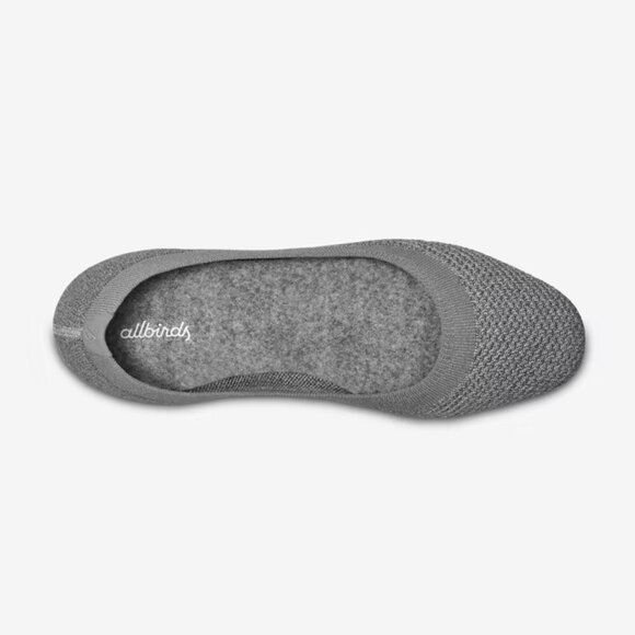 Allbirds 6 Grey Shoes Flats Slip On Mist Tree Breezers Gray Ballet Anthropologie - Picture 4 of 13